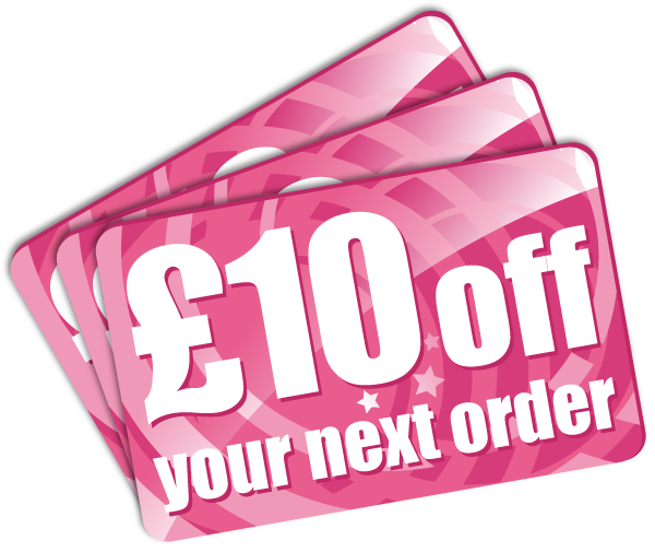 £10 off your next order